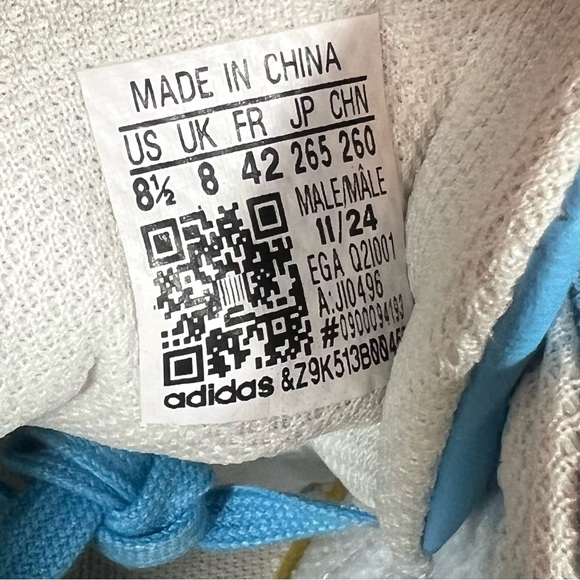 Adidas VL Court 2.0 Unisex Shoe Size 8.5 or 9.5 #250987 - Picture 10 of 12